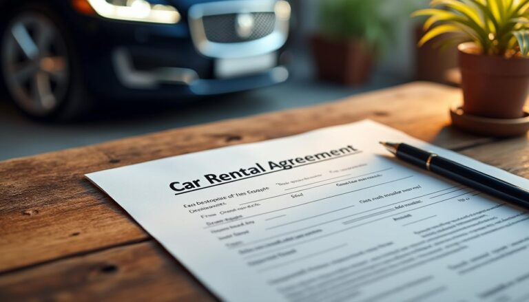 Imprimer un contrat de location de voiture vierge : tout ce que vous devez savoir