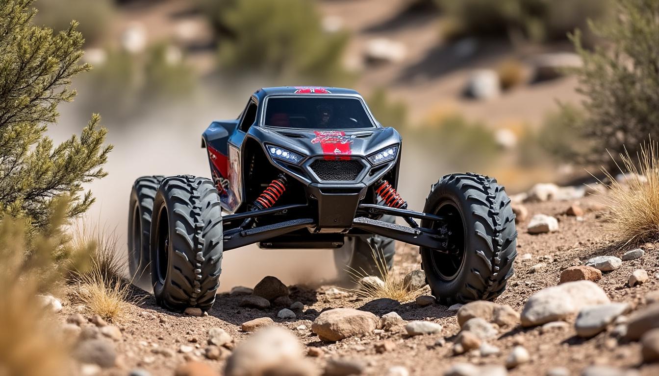 découvrez la moto tout-terrain rc vmx 450 brushless venom, qui redéfinit votre expérience de conduite avec des performances inégalées, une maniabilité exceptionnelle et un design robuste. partez à l'aventure et ressentez l'adrénaline à chaque virage !