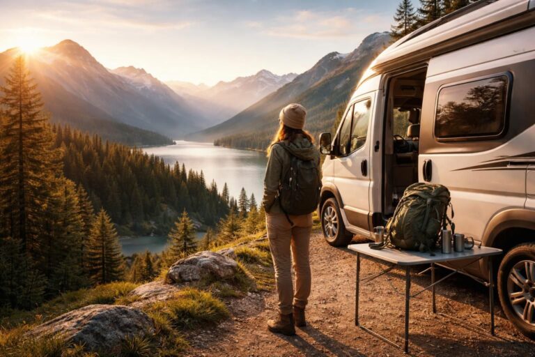 Comment profiter de l&rsquo;aventure en camping-car pour femme seule
