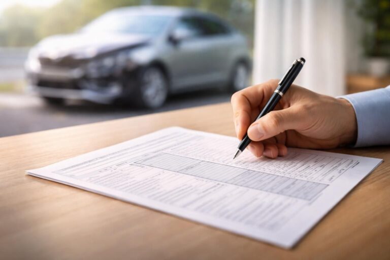 Déclaration d’accident de voiture : comment bien la remplir