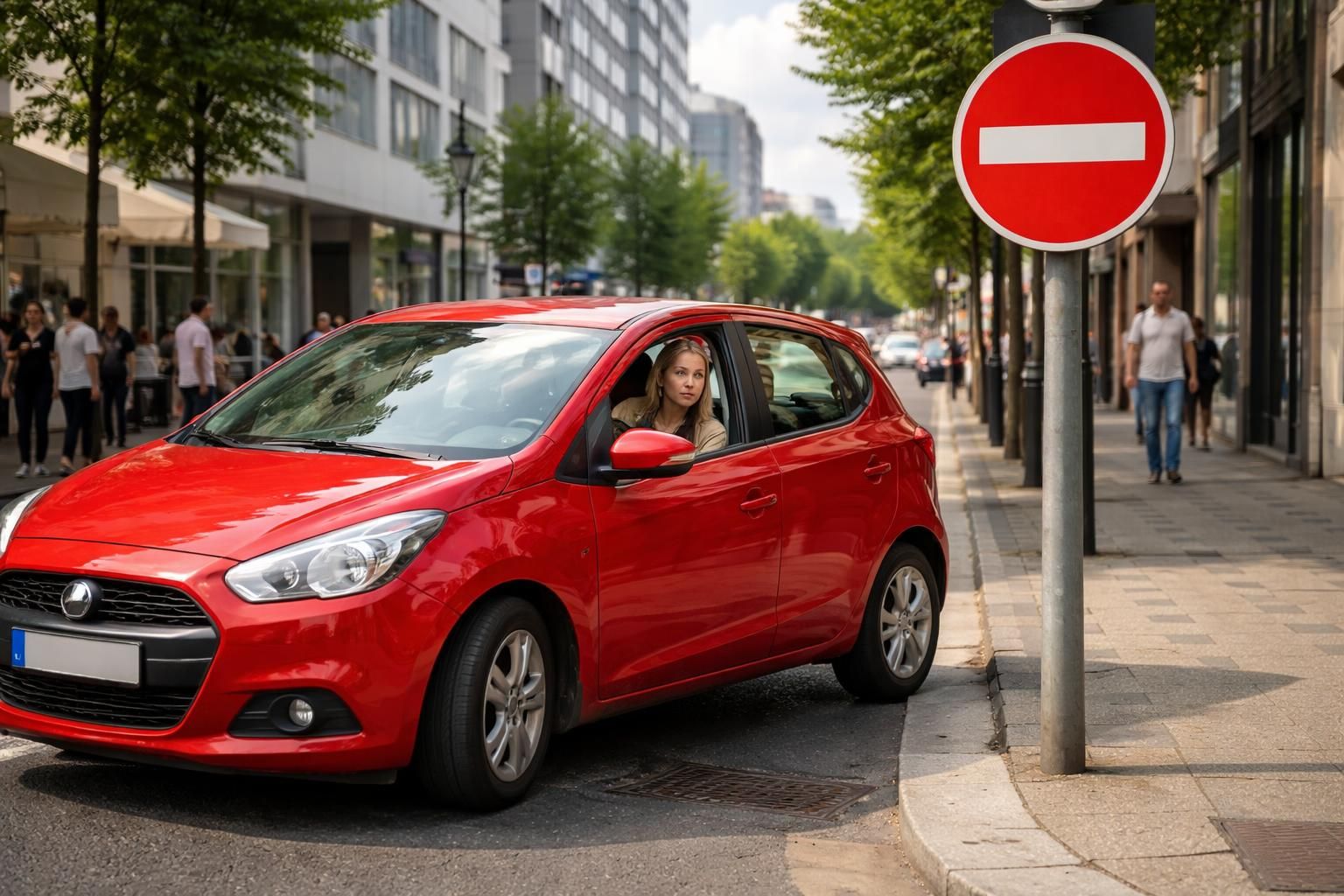découvrez comment éviter l'erreur fréquente de prendre un sens interdit involontairement et maîtrisez les règles de circulation pour conduire en toute sécurité.