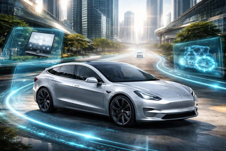 Les innovations technologiques qui font du Tesla break un choix incontournable