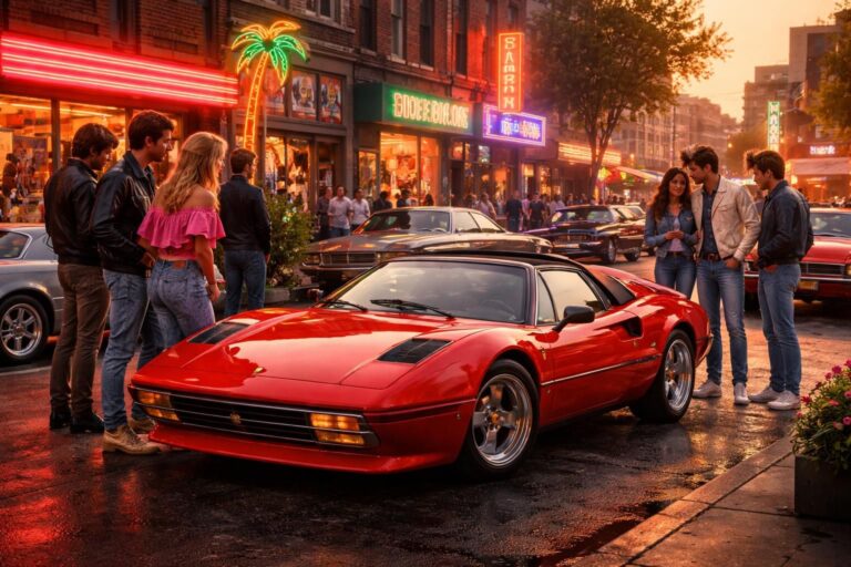 Comment la voiture de Magnum a influencé la culture automobile des années 80