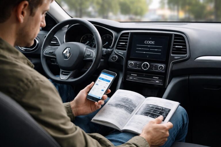 Évitez les erreurs courantes en cherchant votre code pour autoradio Renault