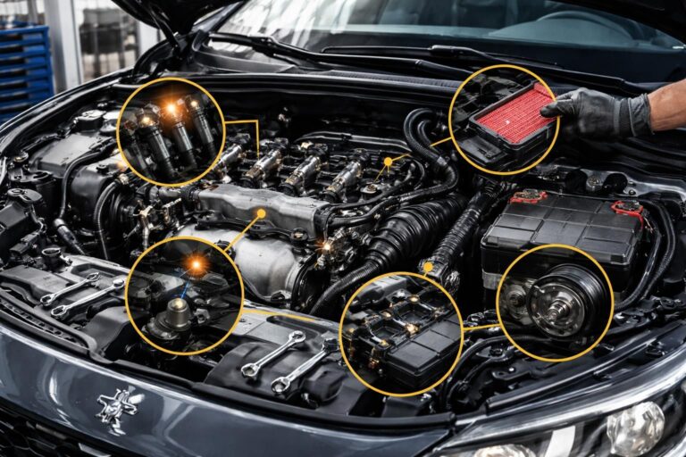 Les causes fréquentes de problème moteur Peugeot 208 essence et comment les éviter