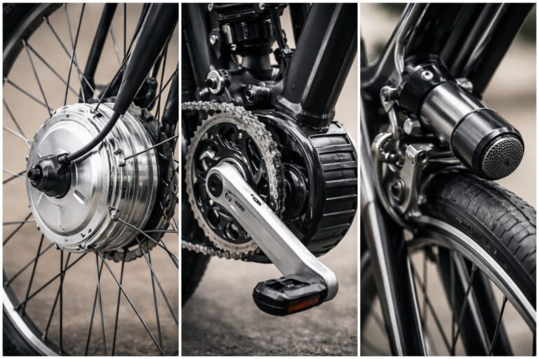Moteur pour vélo : quelles différences entre moyeu, pédalier et friction