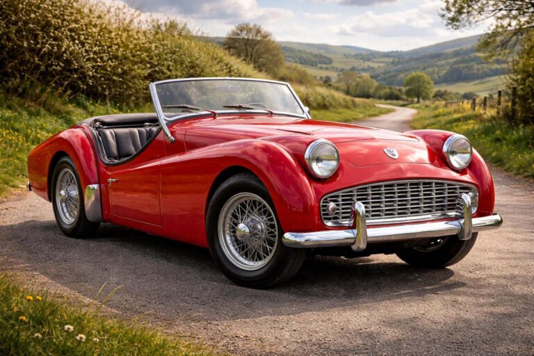 Triumph TR3 : présentation d’un roadster britannique mythique
